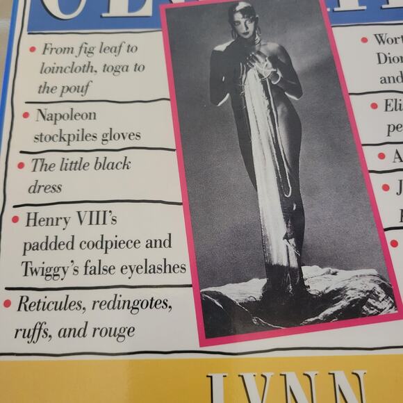 Book: Let there by clothes by Lynn Schnurnberger 40,000 yrs of Fashion Channel - Picture 3 of 10